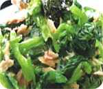 小松菜とツナのマヨネーズ和え写真