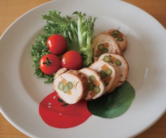 阿波すだち鶏の照り焼きチキンロール