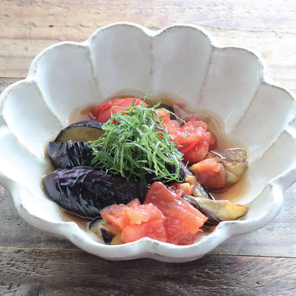 茄子とトマトの煮浸し